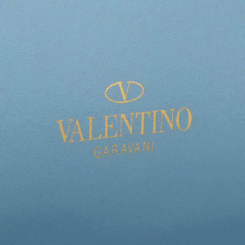 2014 Valentino Garavani rockstud mini double handles 1911 lightblue - Click Image to Close